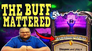 This Buff Feels AMAZING With This Deck!! - Fatigue Imp Warlock (Hearthstone)