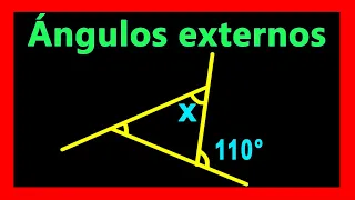 ✅👉 Angulo Exterior de un Triangulo  ✅ Angulos Externos de un Triangulo