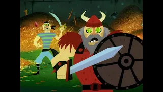 Samurai Jack - The Scotsman fights the Sirens