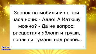 🤠Звонок в три часа ночи!Самые Смешные анекдоты!Смех!Юмор!Подборка весёлых Анекдотов!