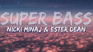 Nicki Minaj & Ester Dean - Super Bass (Clean) (Lyrics) - Video