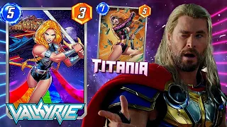 THOR & VALKYRIE Is My New Favourite Deck In Marvel Snap!