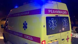 Автомобиль сложился пополам в жутком ДТП на Русском острове