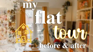 My Flat Tour | Buying my first home, single homeowner, renovations & decoration, before & after