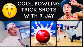 COOL BOWLING TRICK SHOTS WITH LODI R-JAY | MUST WATCH