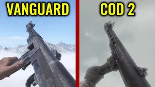 Call of Duty 2 vs Vanguard - Weapons Comparison