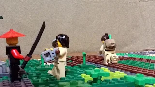 Lego Samurai Battle