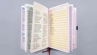 Long Term Collections Bullet Journal Flip Through 💜