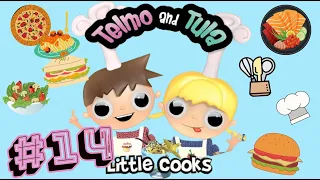 T&elmo & Tula. Little Cooks. Tuna Sandwich. Recipes for Kids