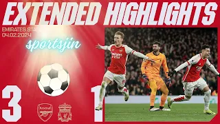 Arsenal vs Liverpool (3-1) | EXTENDED HIGHLIGHTS | RESUMEN | Saka, Martinelli, Trossard