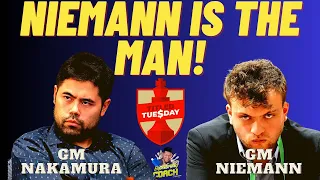 PINAGBUHOL ANG MGA MAMAW! IBA KA NIEMANN! Nakamura vs Niemann! Titled Tuesday
