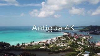 4K Antigua Drone Footage