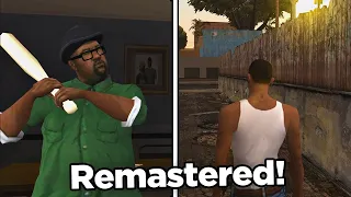 GTA San Andreas Remastered 2021 Gameplay (GTA San Andreas Graphics Mod)