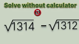 How to find square root of any number | A Nice Math Radical Question #maths