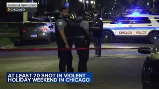 More than 70 shot in Chicago weekend shootings: police