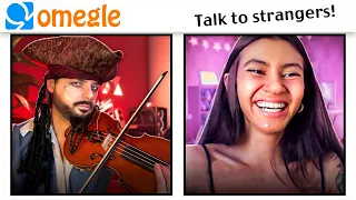 Jack Sparrow Performs "Pirates Of The Caribbean" Music On Omegle