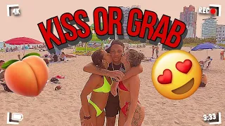 KISS OR GRAB? 😘👋🏽🍑 | Miami Public Interview 🌴 *Spring Break 2021 Edition*