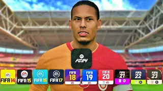 GALATASARAY İLE TÜM FIFA OYUNLARINDA REBUILD // Fifa 15-FC 24 Kariyer Modu