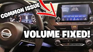 NISSAN ALTIMA Volume Knob Jumping Issue Fixed 2023