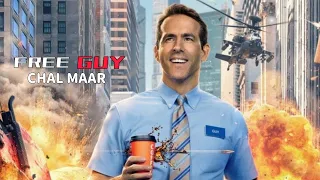 Chal Maar - Free Guy movie fight scene || Free Guy || Ryan Reynolds || Chris Evans