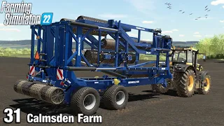 WE BUY THE MASSIVE SET OF ROLLS - Farming Simulator 22 FS22 Calmsden Farm Ep 31