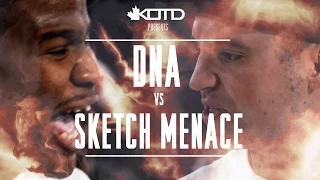 KOTD - Rap Battle - DNA vs Sketch Menace