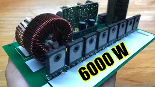 6KW | 350V to 220V solar inverter
