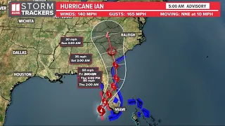 Hurricane Ian Updates | Forecast, track and latest models | 8 a.m. Wednesday Advisory