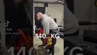 Tərxan Müzəffərov 140kg Biceps Azərbaycan Rekordu !!!!