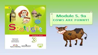 #Spotlight 3. Lesson 9a. Cows are funny! Глагол have (has) got.