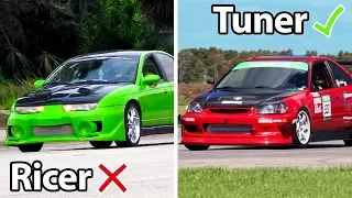 6 Differences Between Ricers Vs Tuners!!