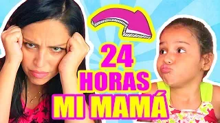 RETO 24 HORAS NIÑA SIENDO MAMÁ DE UN ADULTO! CHALLENGE EXTREMO ft Mia - SandraCiresArt