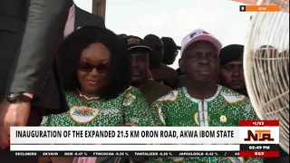Inauguration of Expanded 21.5km Oron Road | 27th May 2024 | NTA