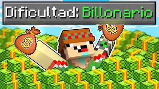 ¡Minecraft PERO en DIFICULTAD BILLONARIO! 😲💵💰 SILVIOGAMER MINECRAFT PERO