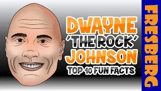 Top 10 Fun Facts about Dwayne 'The Rock' Johnson | Biography for Students | Educational Videos