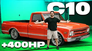 CHEVROLET C10 1968 con 400HP | La mejor pickup DEPORTIVA