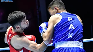 Shakzod Muzafarov (UZB) vs. Zakir Hussain (PAK) Asian Championships 2022 (54kg)