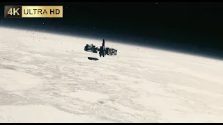 Interstellar 4K HDR IMAX | The Docking Scene 2014