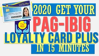 2023 How to get  Pag-IBIG Loyalty Card Plus in 15 minutes and Tips & Benefits in Philippines