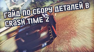 Гайд по сбору деталек для "Бешенного Копа" в Crash Time 2