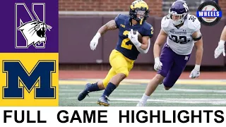 #6 Michigan vs Northwestern Highlights | College Football Week 8 | 2021 College Football Highlights