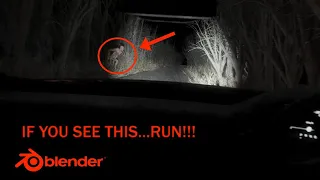 Skinwalker caught on camera----Blender animation