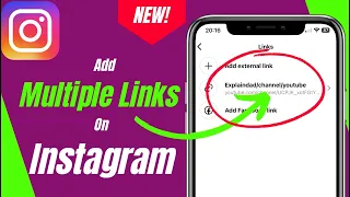 How To Add Multiple Links on Instagram Bio 2023