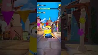 Playing some despicable me 4 levels on Minion Rush to celebrate the Movie in 50 Days late