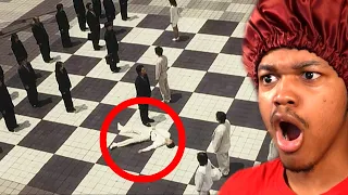 Human Chess With REAL PEOPLE, Win Or Die