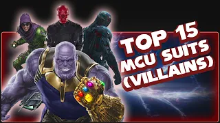 Top 15 BEST MCU Villain Suits ranked from worst to best!