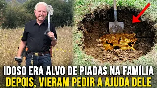 Aposentado era motivo de piada até encontrar tesouro valendo R$4 milhões