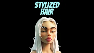 Stylized Hair - Blender 3