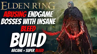 The most INSANE bleed build Elden Ring has EVER SEEN