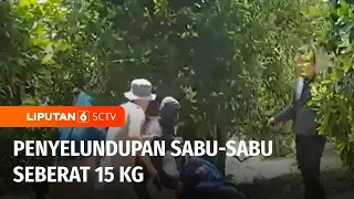 Detik-detik Penangkapan Empat Kurir Narkoba yang Selundupkan 15 Kg Sabu-sabu | Liputan 6